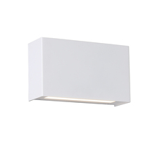  WS-25612-WT-EM - BLOK 12IN SCONCE 3000K W/ EMRGNCY BTTRY