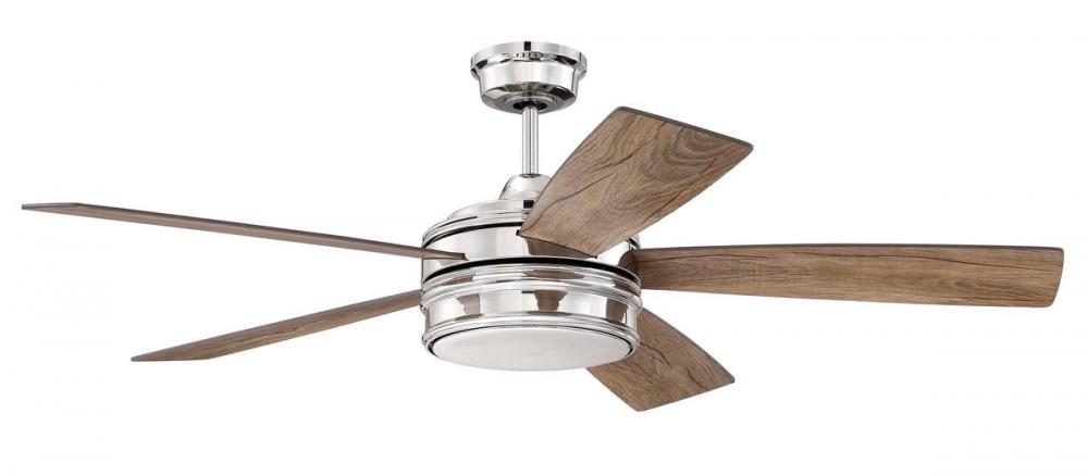 52" Ceiling Fan with Blades and Light Kit