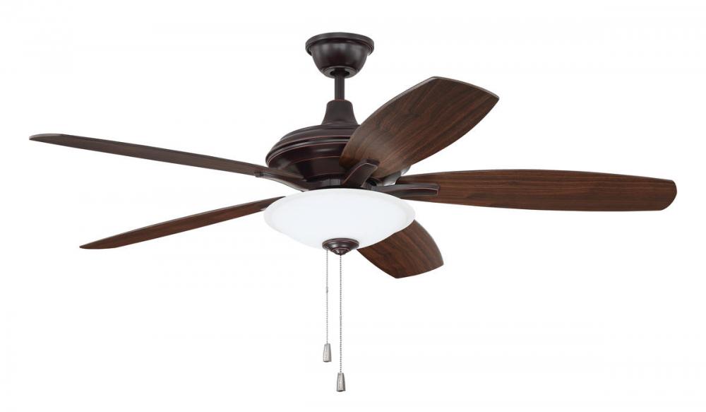 52" Ceiling Fan with Blades and Light Kit