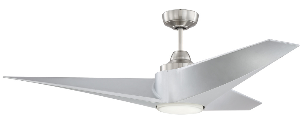 54" Ceiling Fan w/DC Motor, Blades, LED Light Kit