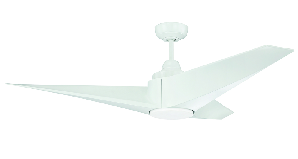 54" Ceiling Fan w/DC Motor, Blades, LED Light Kit