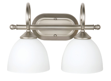 Craftmade 25302-SN-WG - 2 Light Vanity