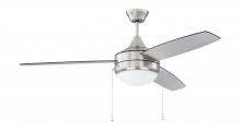  EPHA52BNK3-BNGW - 52" Phaze Energy Star 3 in Brushed Polished Nickel w/ Brushed Nickel/Greywood Blades