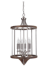 Craftmade 40336-BNKWB - 6 Light Foyer