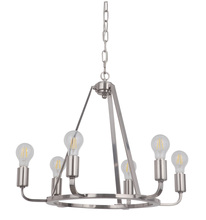 Craftmade 45926-PLN - 6 Light Chandelier