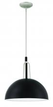 Craftmade ZA4921-MNSA - Kahn 1 Light Outdoor Pendant in Midnight/Satin Aluminum