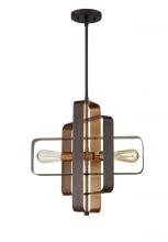  48592-ABZ - 2 Light Pendant w/ Rods