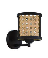  54561-ABZ - Malaya 1 Light Wall Sconce in Aged Bronze Brushed