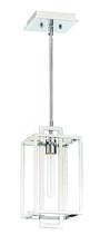  41591-CH - Cubic 1 Light Mini Pendant in Chrome