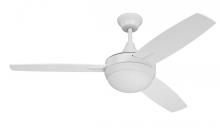 Craftmade TG48W3 - 48" Ceiling Fan with Blades and Light Kit