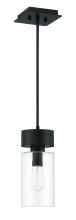  ZA5321-MN - Bennet 1 Light Outdoor Pendant in Midnight