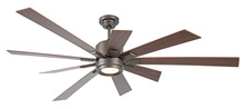 Craftmade KAT72ESP - 72" Ceiling Fan w/LED Light Kit, Blade Options