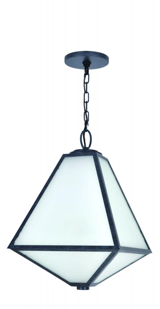 Brian Patrick Flynn Glacier 3 Light Black Charcoal Outdoor Pendant