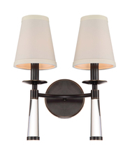  8862-OR - Baxter 2 Light Oil Rubbed Bronze Sconce