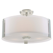 DVI DVP14511SN-SSOP - Zurich Small 3 Light Semi-Flush Mount