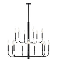  DVP44045MF+GR - Olivia 2 Tier Chandelier