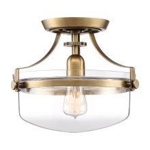 Quoizel UPPS1713WS - Penn Station Semi-Flush Mount