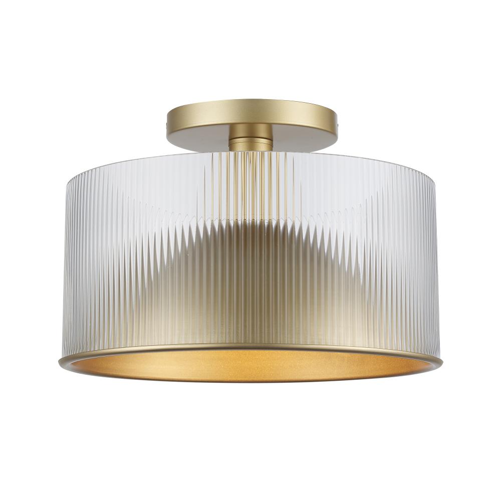 2 - Light Quartz Serenade Semi-Flush Mount