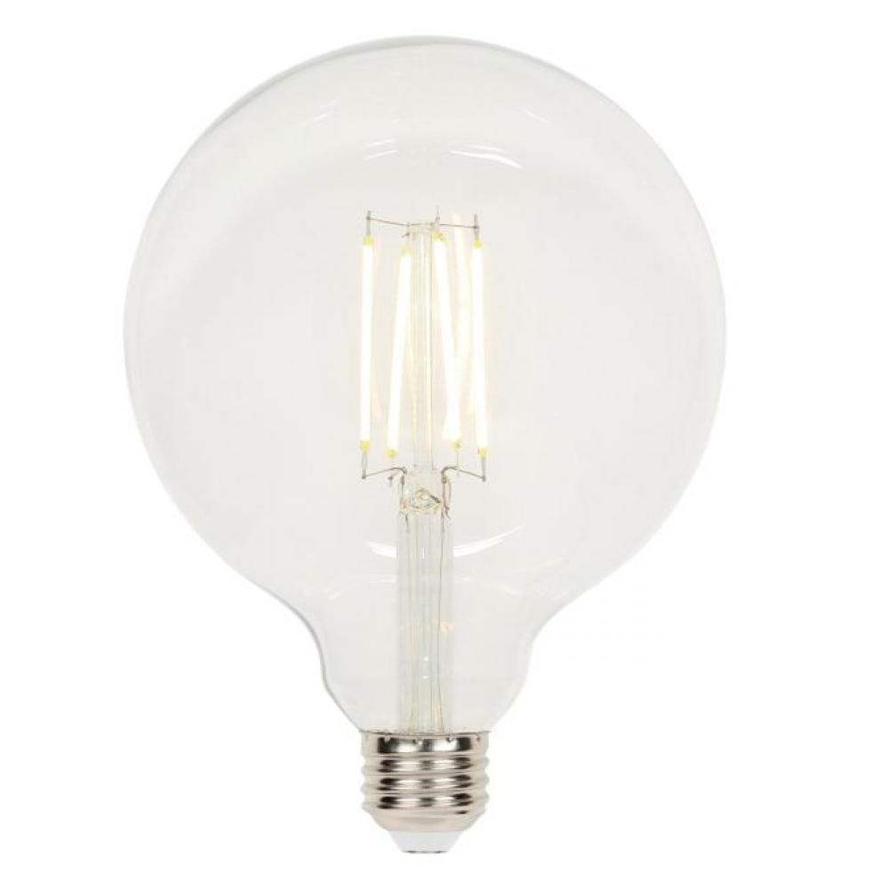 6.5W G40 Filament LED Dimmable Clear 2700K E26 (Medium) Base, 120 Volt, Box