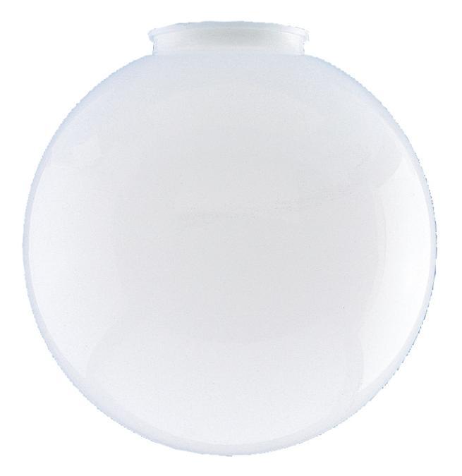 White Polycarbonate Globe