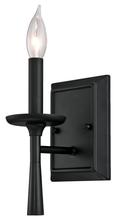  6324000 - 1 Light Wall Fixture Matte Black Finish