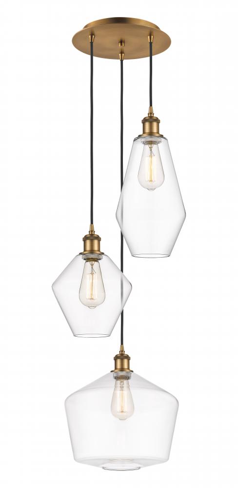 Cindyrella 3 Light 14 inch Multi-Pendant