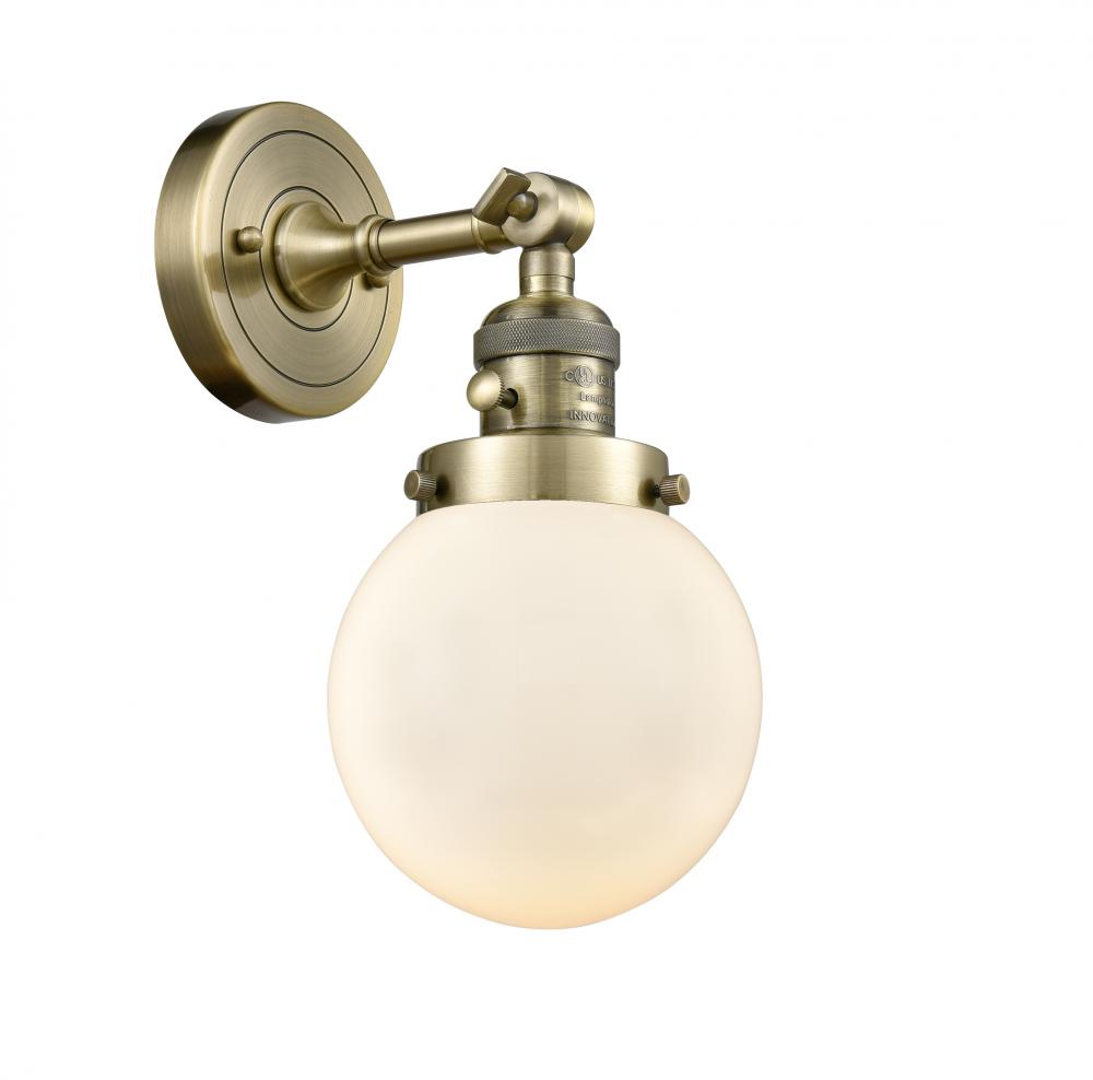 Beacon - 1 Light - 6 inch - Antique Brass - Sconce