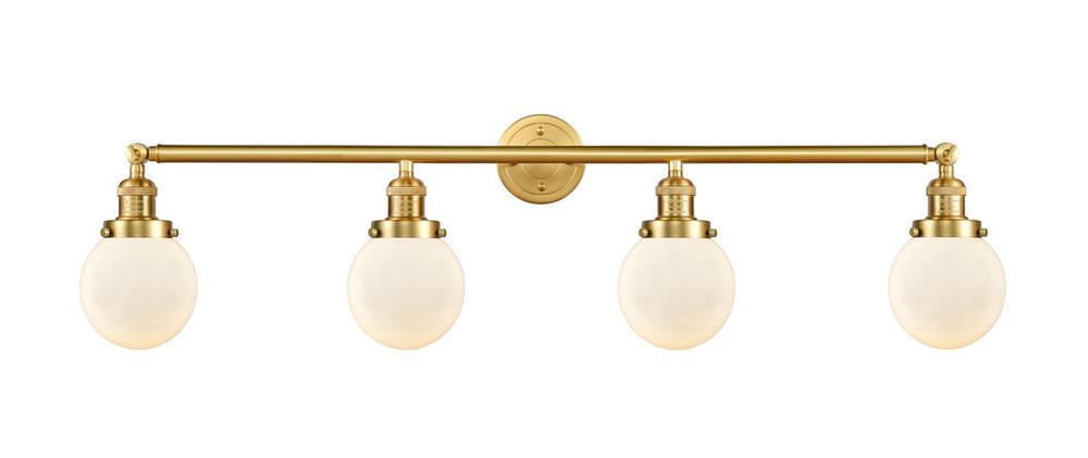 Beacon - 4 Light - 42 inch - Satin Gold - Bath Vanity Light