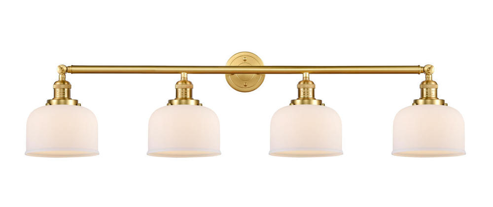 Bell - 4 Light - 44 inch - Satin Gold - Bath Vanity Light