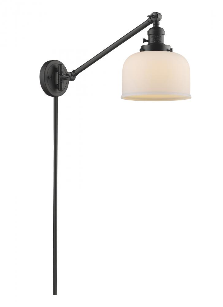 Bell - 1 Light - 8 inch - Oil Rubbed Bronze - Swing Arm