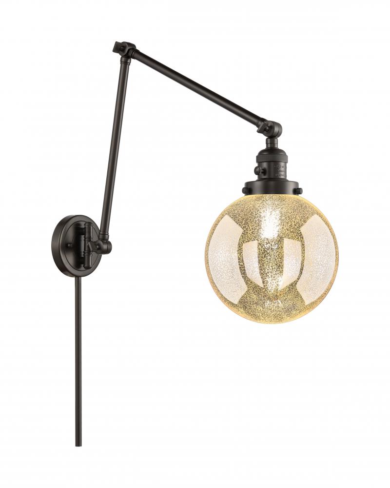 Beacon - 1 Light - 8 inch - Oil Rubbed Bronze - Swing Arm