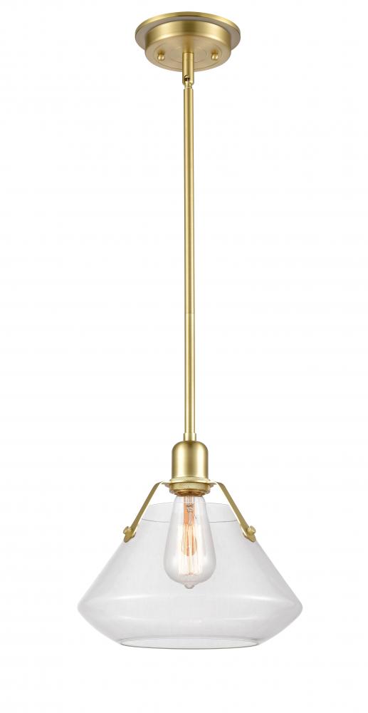 Luna - 1 Light - 11 inch - Satin Brass - Mini Pendant