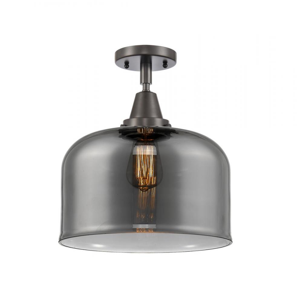 Bell - 1 Light - 12 inch - Oil Rubbed Bronze - Flush Mount