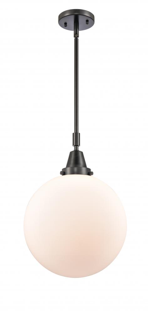 Beacon - 1 Light - 12 inch - Matte Black - Mini Pendant