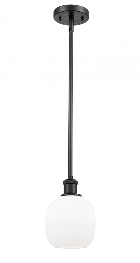 Belfast - 1 Light - 6 inch - Matte Black - Mini Pendant