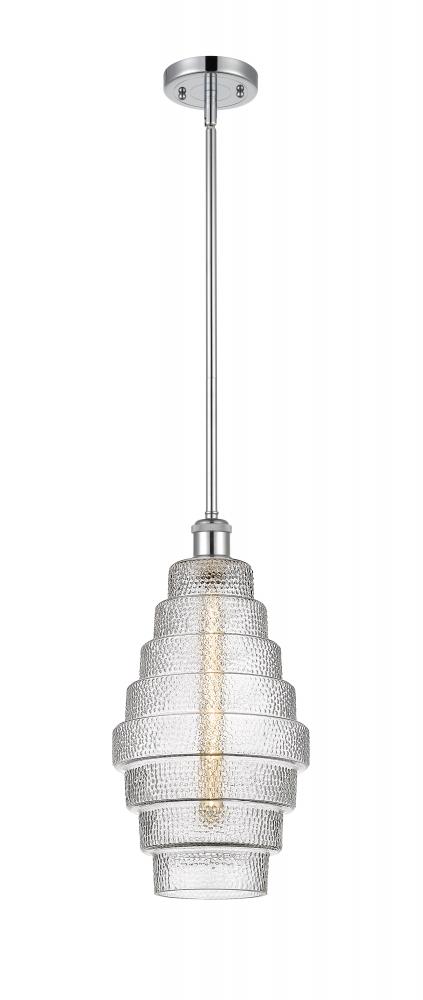 Cascade - 1 Light - 8 inch - Polished Chrome - Mini Pendant