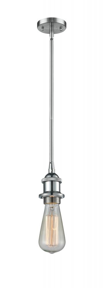 Bare Bulb - 1 Light - 5 inch - Polished Chrome - Mini Pendant