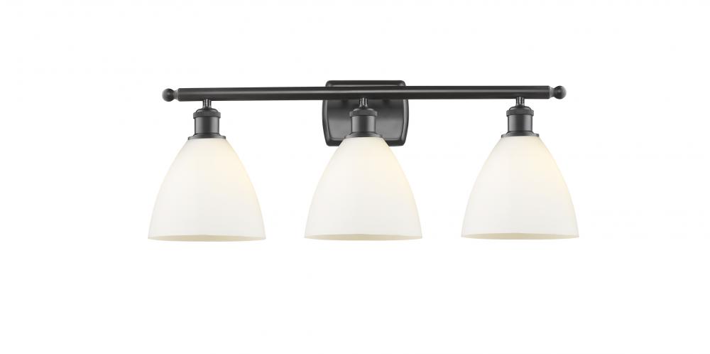 Bristol - 3 Light - 28 inch - Oil Rubbed Bronze - Bath Vanity Light