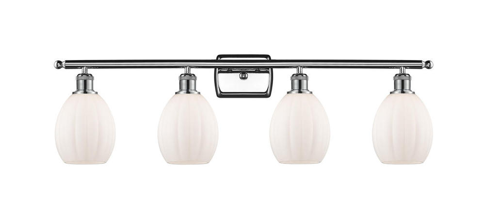 Eaton - 4 Light - 36 inch - Polished Chrome - Bath Vanity Light