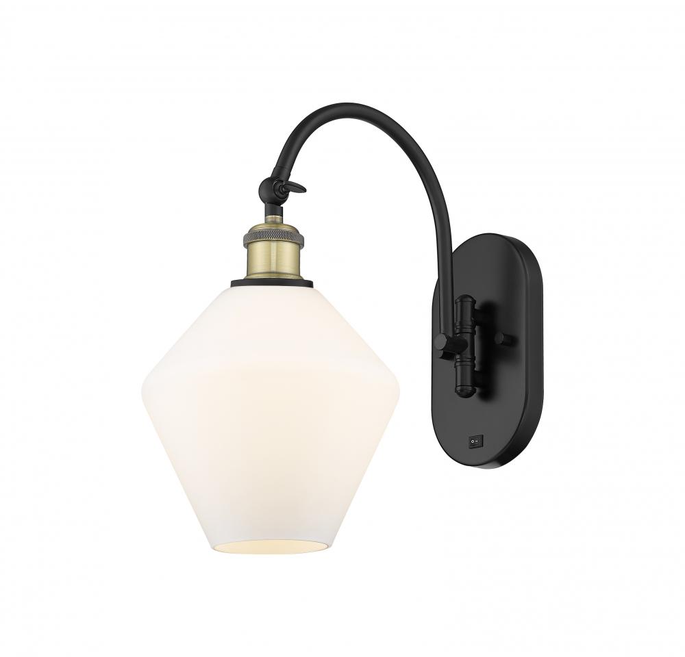 Cindyrella - 1 Light - 8 inch - Black Antique Brass - Sconce