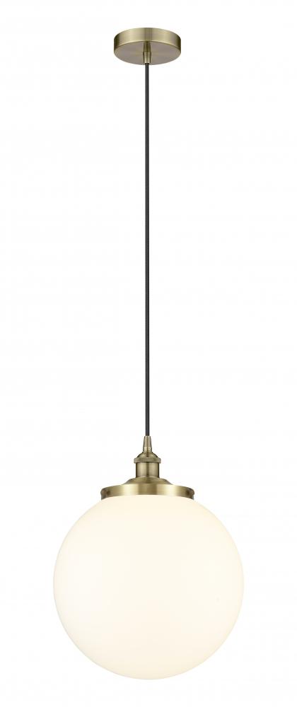 Beacon - 1 Light - 14 inch - Antique Brass - Mini Pendant