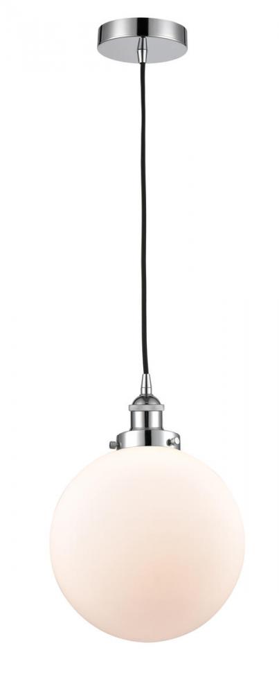 Beacon - 1 Light - 10 inch - Polished Chrome - Cord hung - Mini Pendant