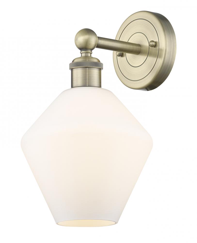 Cindyrella - 1 Light - 8 inch - Antique Brass - Sconce