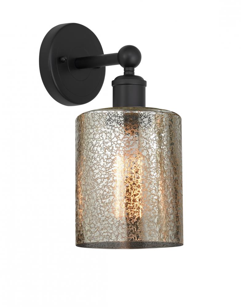 Cobbleskill - 1 Light - 5 inch - Matte Black - Sconce