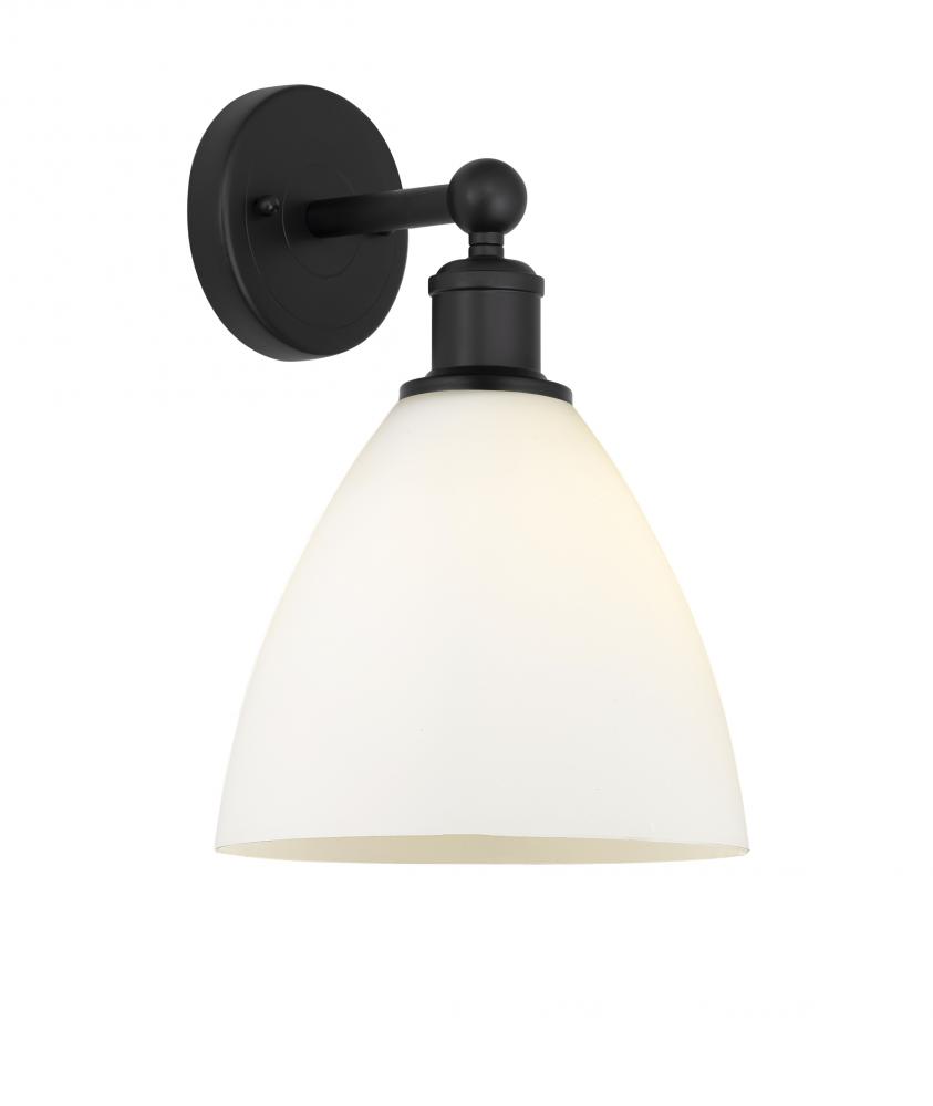 Bristol - 1 Light - 8 inch - Matte Black - Sconce