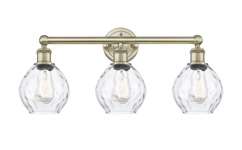 Waverly - 3 Light - 24 inch - Antique Brass - Bath Vanity Light