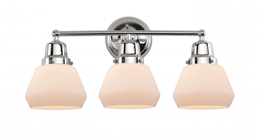 Fulton - 3 Light - 23 inch - Polished Chrome - Bath Vanity Light