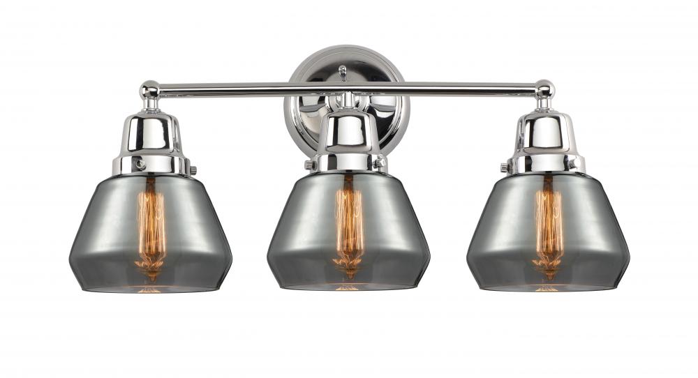 Fulton - 3 Light - 23 inch - Polished Chrome - Bath Vanity Light