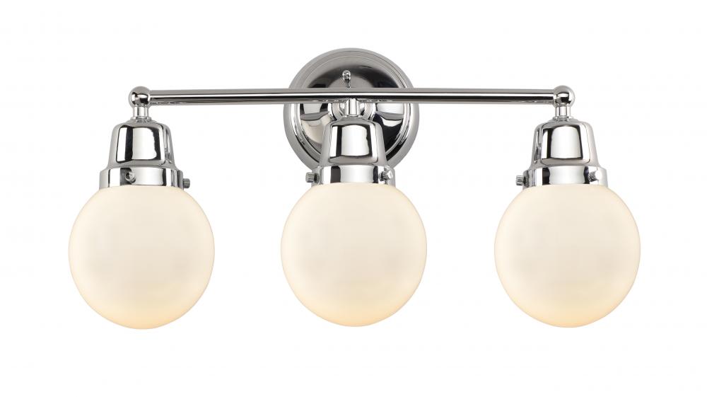 Beacon - 3 Light - 22 inch - Polished Chrome - Bath Vanity Light