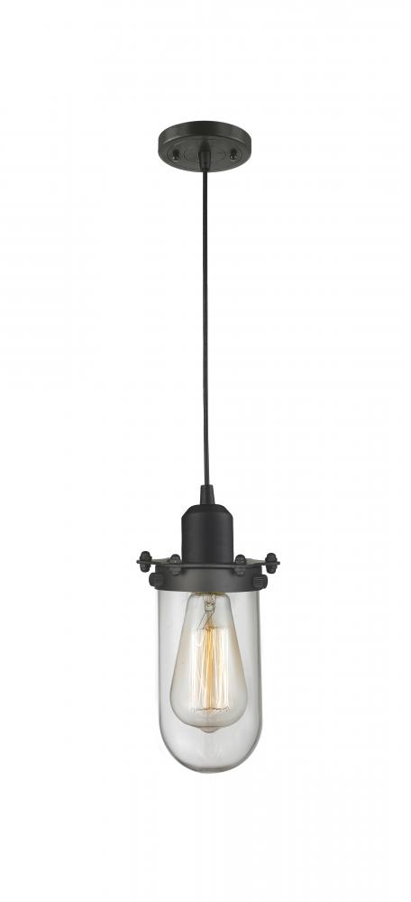 Centri - 1 Light - 5 inch - Oil Rubbed Bronze - Cord hung - Mini Pendant